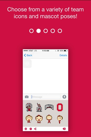 Ohio State Emoji screenshot 2