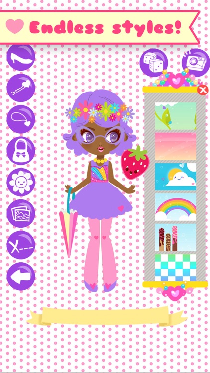 Lil' Cuties Dress Up Game for Girls - Street Fashion Style screenshot-4