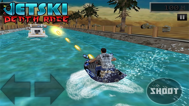 Jet Ski Death Race - Top 3D Water Racing Game screenshot-3