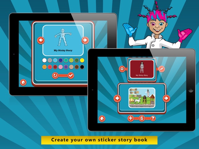 Sticker Story - The storybook creator for kids(圖3)-速報App