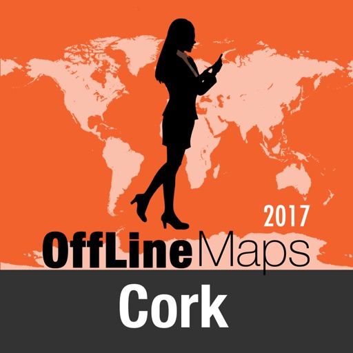 Cork Offline Map and Travel Trip Guide icon