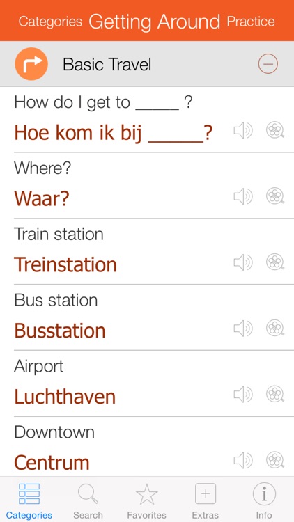 Dutch Video Dictionary - Translate, Learn and Speak with Video Phrasebook