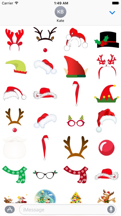 Funny Christmas Stickers for iMessage