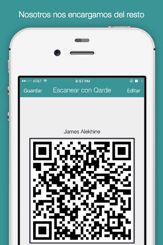 Qarde - Share Contact Info with a QR Code screenshot 3