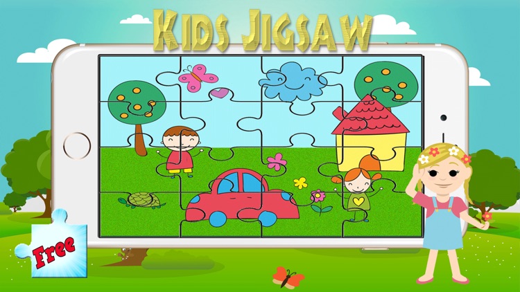 Kid Jigsaw Puzzles Games for kids 2 to 7 years old