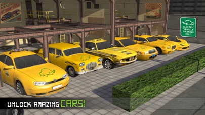 How to cancel & delete Electric Car Taxi Driver 3D Simulator: City Auto Drive to Pick Up Passengers from iphone & ipad 2