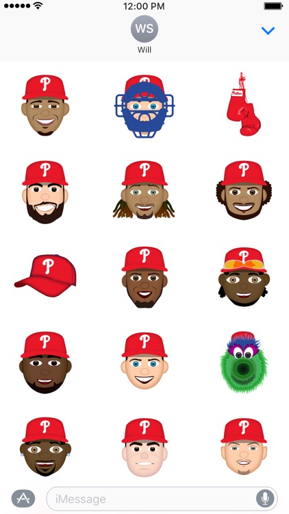 Philadelphia Phillies 2017 MLB Sticker Pack