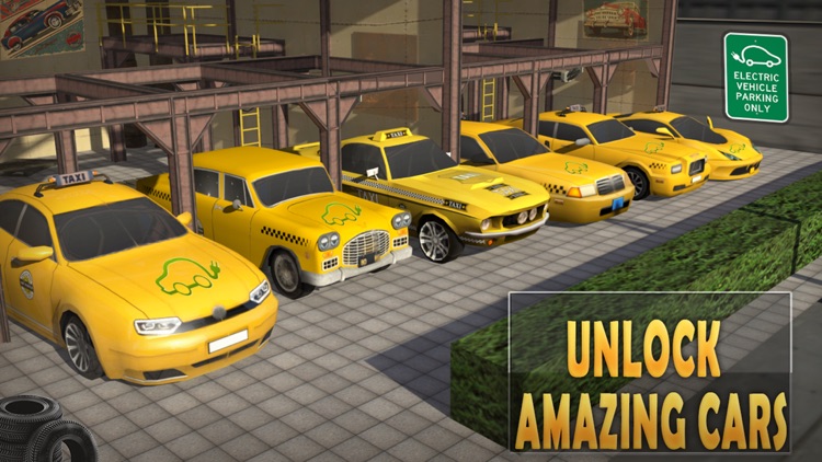 Electric Car Taxi Simulator: Day Night Driver Job