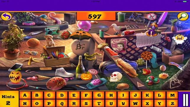 Free Hidden Objects: Halloween Hidden Alphabets(圖1)-速報App