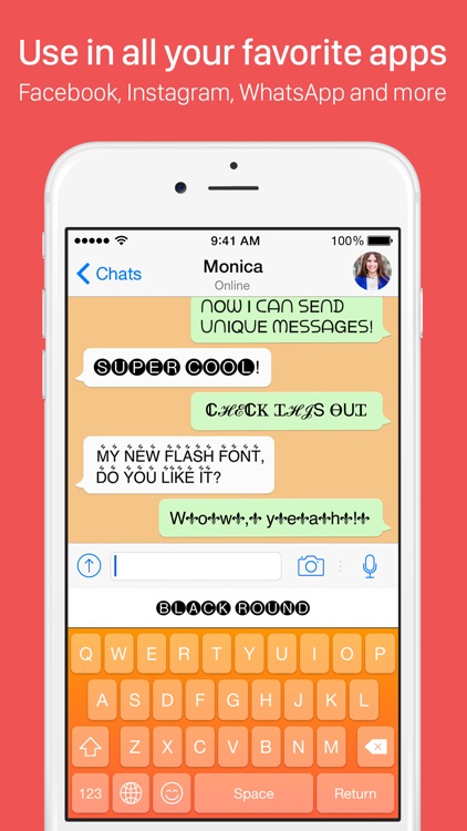 My Fonts - Custom font styles with cool text stickers and emoji screenshot-4