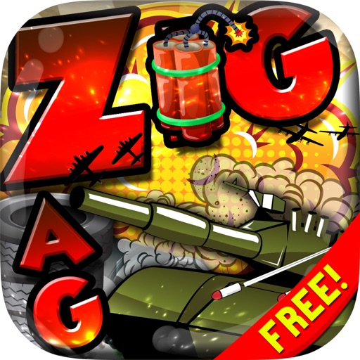 Word ZigZag Crossword Puzzles Games for World War icon