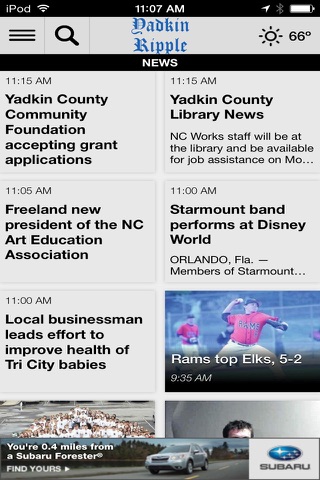 The Yadkin Ripple screenshot 2