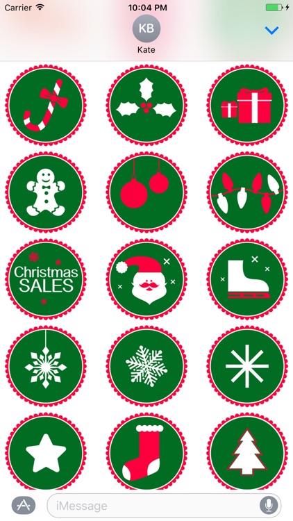 "Christmas" Stickers Pack