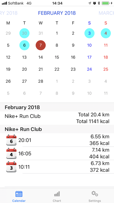 Monthly Workout screenshot 2