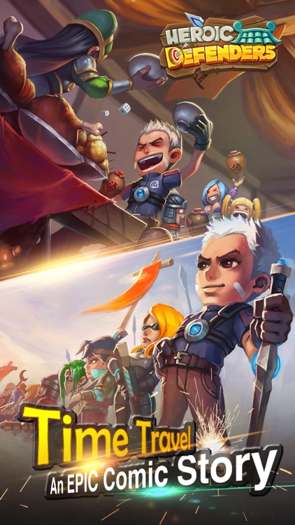 Heroic Defenders: Charge!!! with mighty commanders screenshot-3