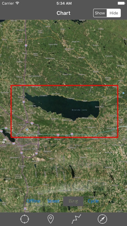 Oneida Lake (New York) – Raster Nautical Charts