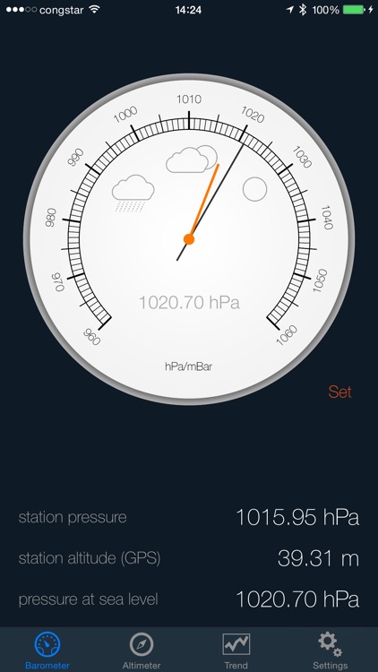 Barometer & Altimeter for iPhone/iPad