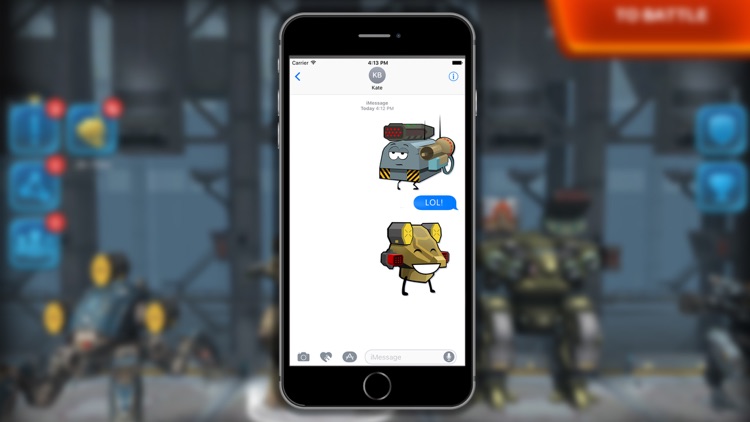 War Robots Stickers