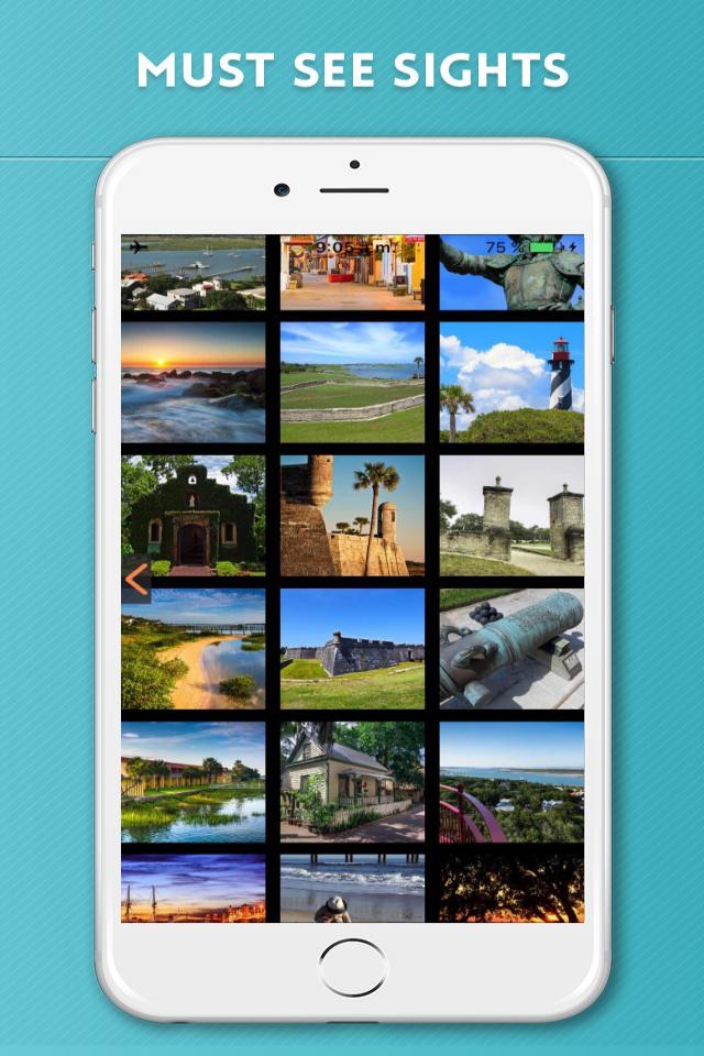 St. Augustine Travel Guide and Offline City Map screenshot 4