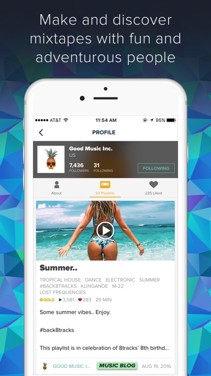 8tracks Playlist Radio - Top Music App screenshot-4