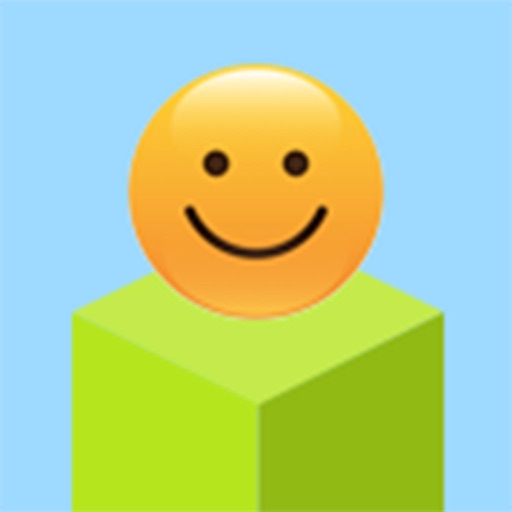 Cube Skip Emoji Fall Down : Emotion Rolling Ball Endless Games Icon