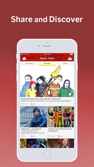 Comics Amino For Comics Fans(圖2)-速報App