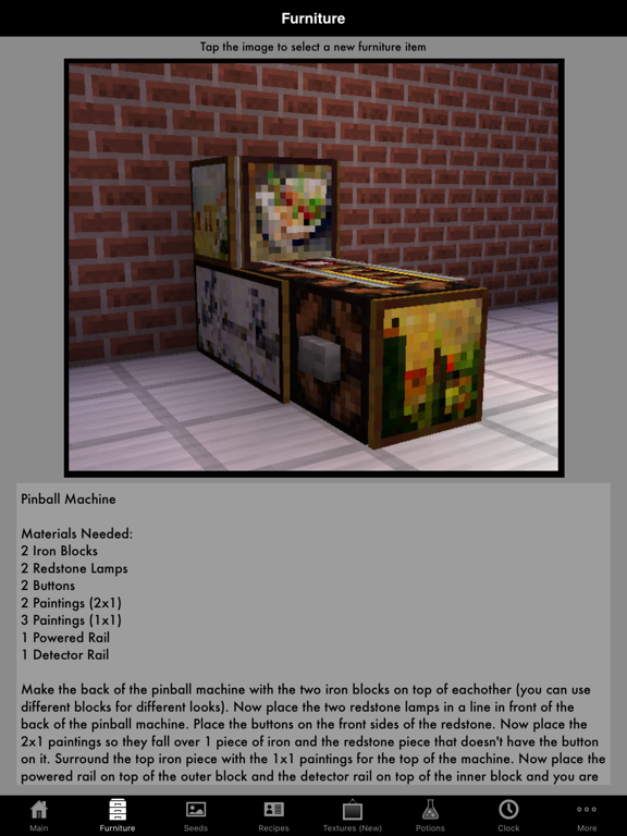 Guidecraft - Furniture, Guides, + for Minecraft Ipad images