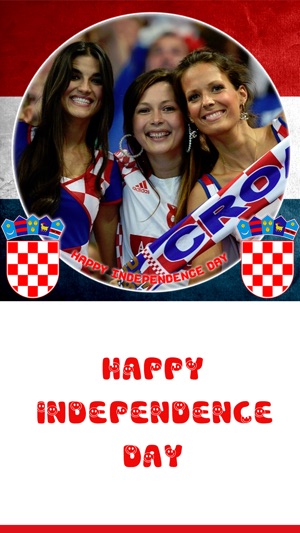 Croatia Independence Day Frames(圖3)-速報App