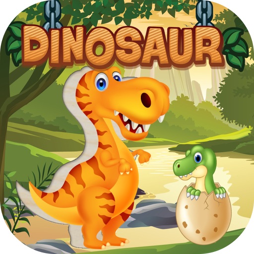 Dinosaurs puzzles for kids preschool educational