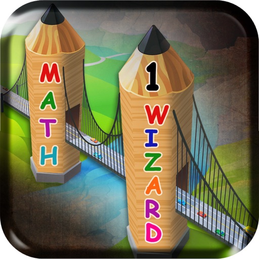 Math Wizard Grade 1 iPad version Icon