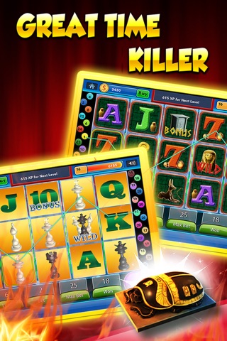 Slots of Pharaoh's & Cleopatra's Fire 3 - old vegas way with casino's top wins screenshot 4