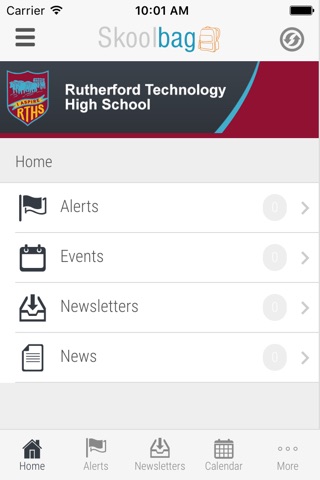 Rutherford Technology High School - Skoolbag screenshot 2