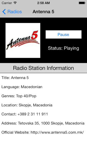 Macedonia Radio Live Player (Macedonian / Македонија / макед(圖5)-速報App