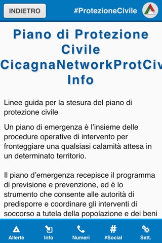 CicagnaNetworkProtCivile-Info screenshot 3