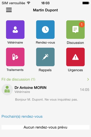 dr.veto mobile propriétaire screenshot 2