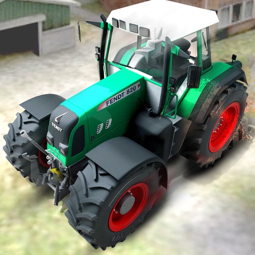 Farm tractor 3d -farming vehicles Simulator Icon