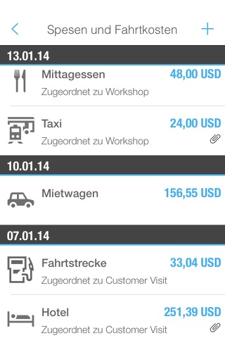 SAP Cloud for Travel and Expense screenshot 2