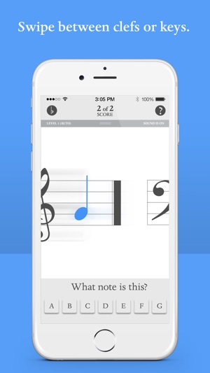 Blue Note: Learn to read music notes - Flash Cards(圖3)-速報App