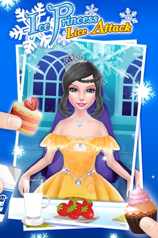 Ice Princess Lice Attack - Kids Games screenshot 3