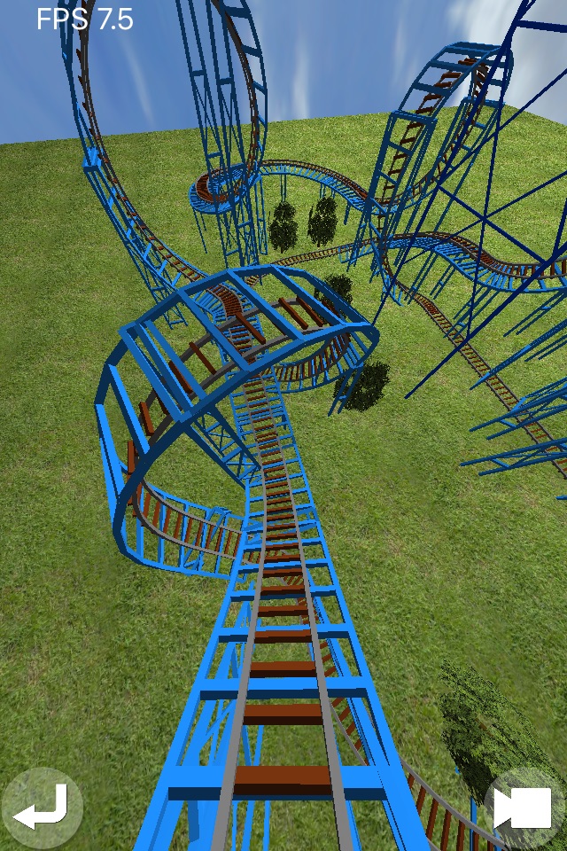 Toy RollerCoaster 3D screenshot 2