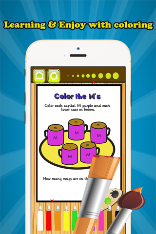 Color&Count Alphabet Number Coloring Book For Kids screenshot 2