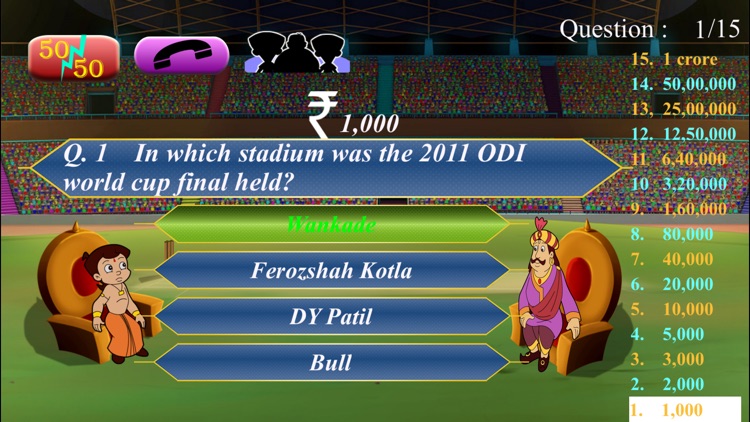 Cricket Quiz with Bheem