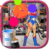 Colorings For Kids Game Super hero Version