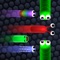 Rolling Battle Worms vs. Snakes - Color Snake War