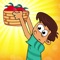 Fruit Seller Basket Toss - Flick Farm Crop Collecting Game