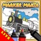 Marker Mania for Boys: My Choo Choo Trains and Jet Planes Coloring Book FREE!