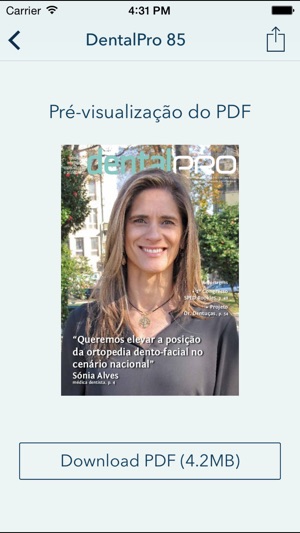 DentalPro - revista de informação especializada e profission(圖2)-速報App