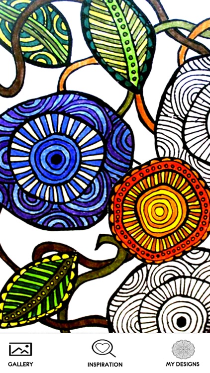 Mandala Coloring Book Pages for Adult - Patterns Coloring Therapy Stress Reliever