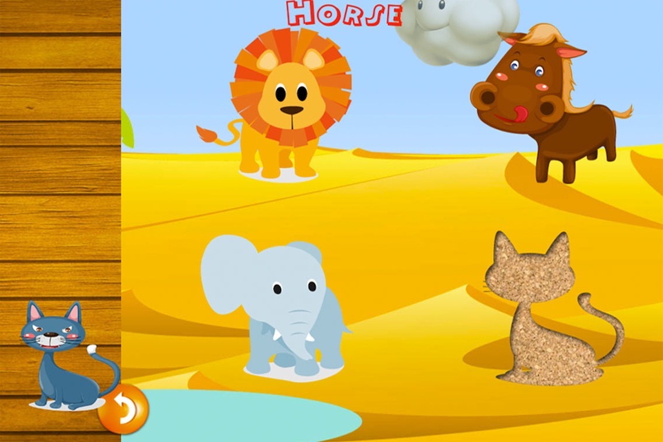 QCat Animal Zoo Puzzle screenshot 3