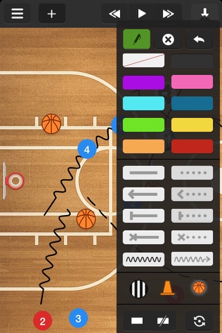 Basketball coach's clipboard screenshot 2